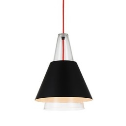 Lustre en verre peint contemporain moderne