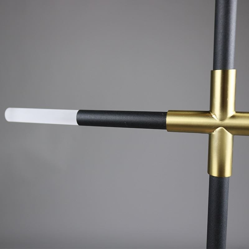 Suspension lumineuse créative à épisser, blanc chaud, lampe combinée DIY