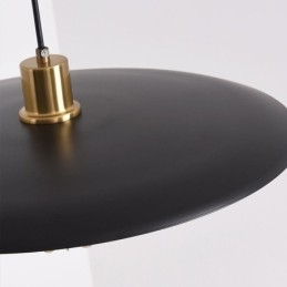 Suspension nordique créative en fer forgé avec disque