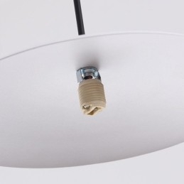 Plafonnier à disque G9 en fer forgé créatif de style nordique