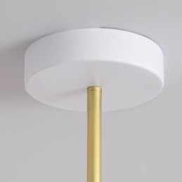Suspension nordique créative G9 en fer forgé avec disque