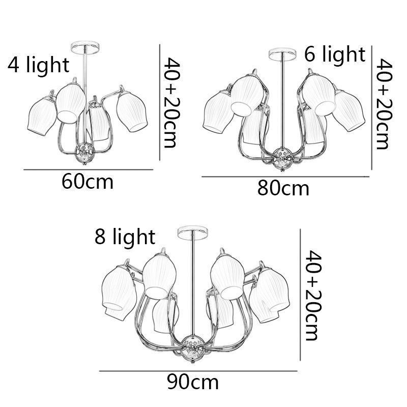 Suspension nordique créative en fer forgé et cuivre, couleur naturelle, luminaire de plafond en étamine