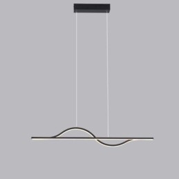 Lampe suspendue élégante en aluminium Art Wave