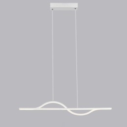 Lampe suspendue élégante en aluminium Art Wave