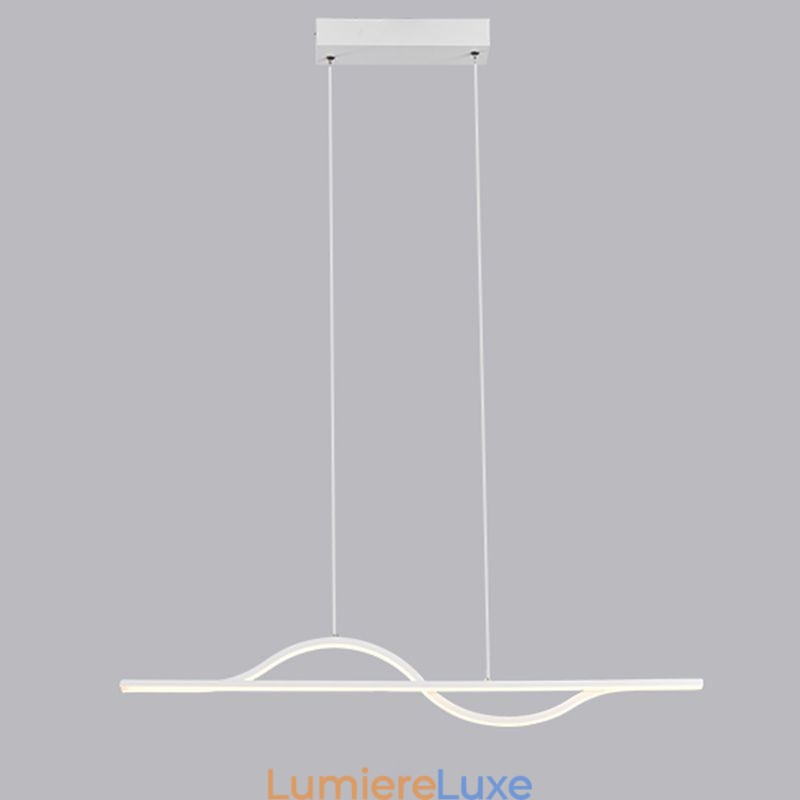 Lampe suspendue élégante en aluminium Art Wave