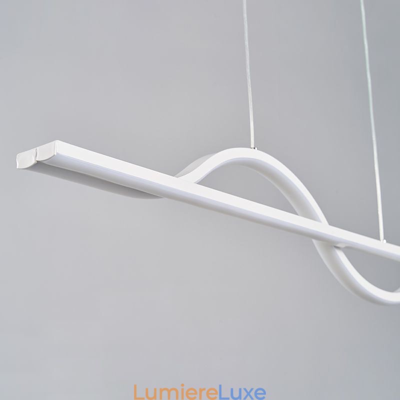 Lampe suspendue élégante en aluminium Art Wave
