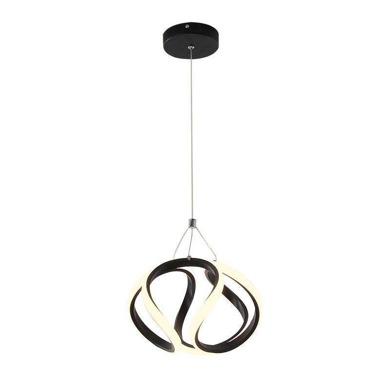 Suspension en aluminium Art Petit plafonnier citrouille