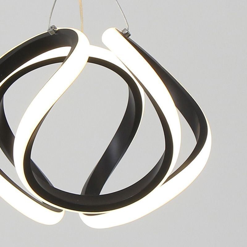 Suspension en aluminium Art Petit plafonnier citrouille
