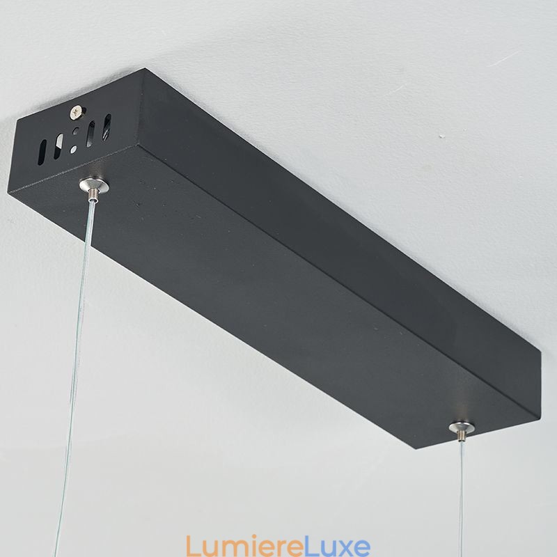 Suspension simple en aluminium avec nœud artistique