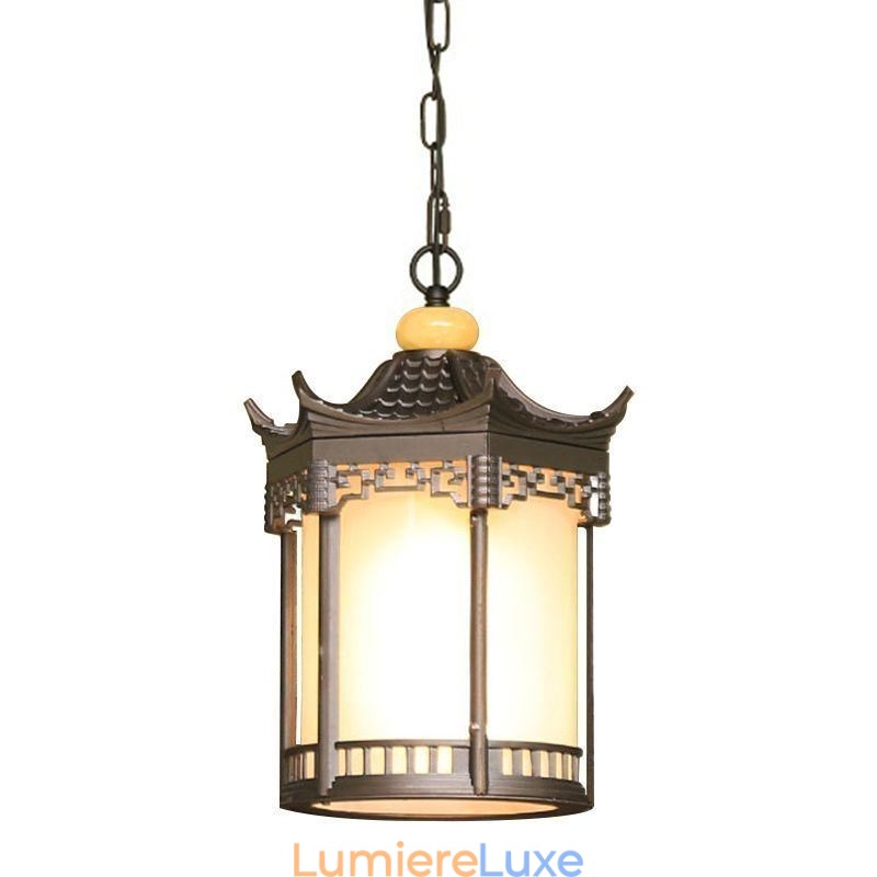 Suspension d'extérieur chinoise étanche hexagonale pour gazebo
