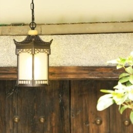 Suspension d'extérieur chinoise étanche hexagonale pour gazebo
