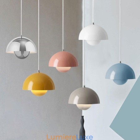 Lampe suspendue moderne en forme de macaron, luminaire décoratif Lampe suspendue moderne en forme de macaron, luminaire décoratif