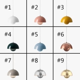 Lampe suspendue moderne en forme de macaron, luminaire décoratif