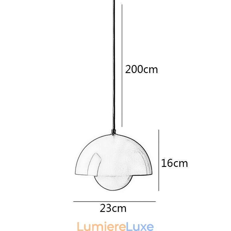 Lampe suspendue moderne en forme de macaron, luminaire décoratif