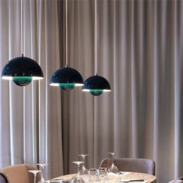 Lampe suspendue moderne en forme de macaron, luminaire décoratif