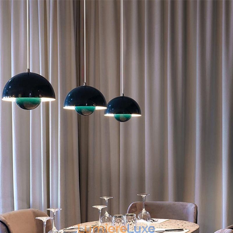 Lampe suspendue moderne en forme de macaron, luminaire décoratif