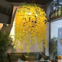 Lustre décoratif de style industriel moderne pour plantes