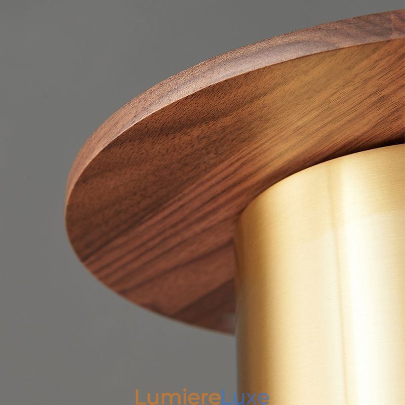 Suspension moderne à une lumière en laiton pour îlot