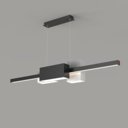 Suspension minimaliste à bande, suspension moderne et créative