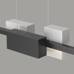 Suspension minimaliste à bande, suspension moderne et créative