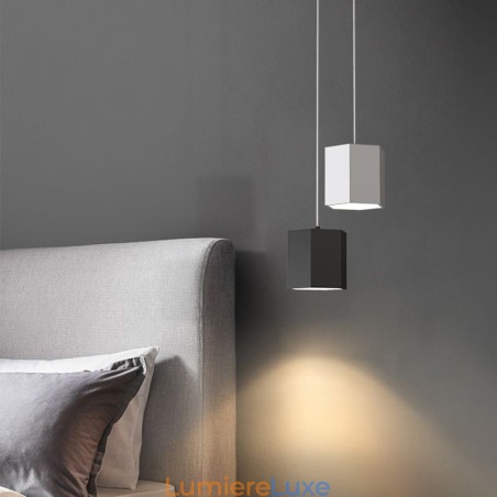 Lampe suspendue hexagonale moderne et simple Lampe suspendue hexagonale moderne et simple