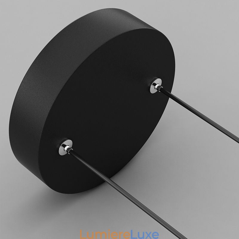Lampe suspendue nordique à long tube pour îlot