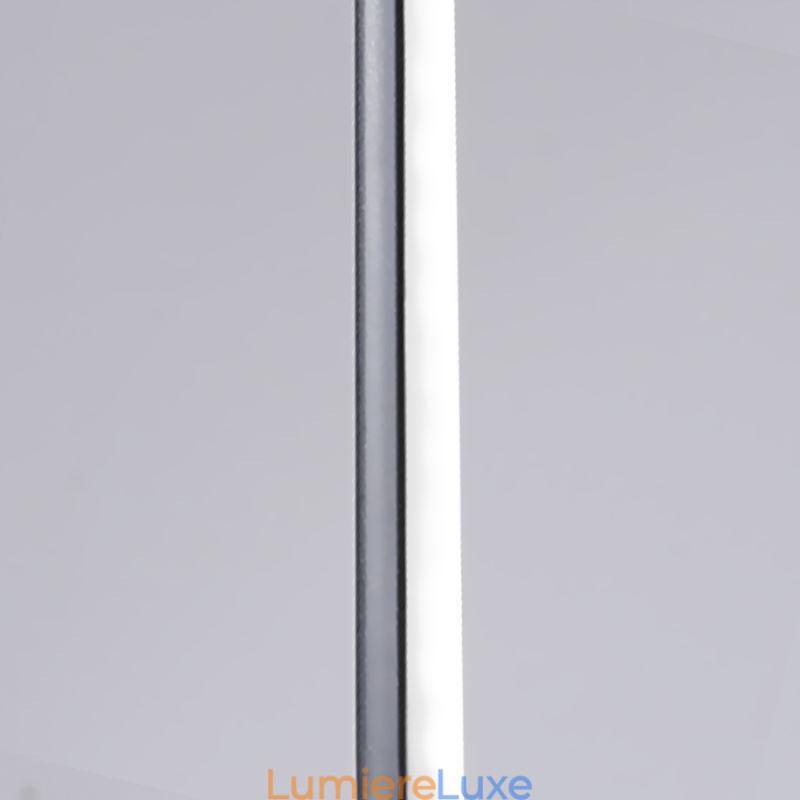 Lampe suspendue nordique à long tube pour îlot