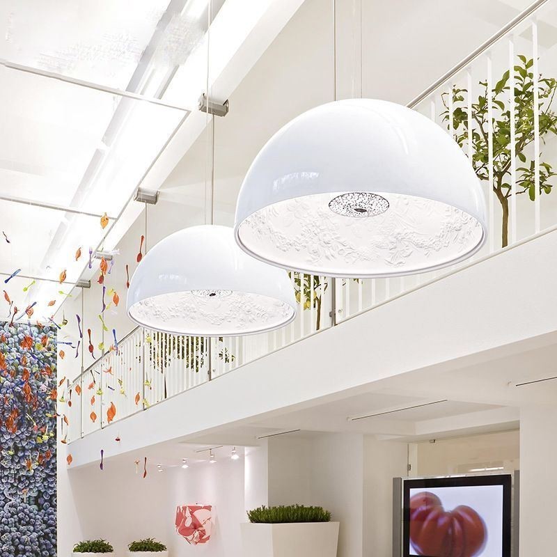 Lampes suspendues en demi-cercle Lampe suspendue minimaliste nordique Café