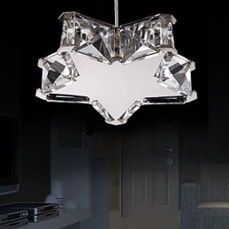 Lustre 1 lumière simple, moderne et artistique