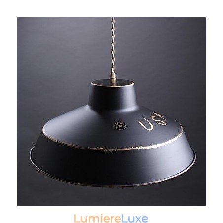 Lustre en métal peint moderne, contemporain, traditionnel, classique, rétro, style campagnard Lustre en métal peint moderne, contemporain, traditionnel, classique, rétro, style campagnard