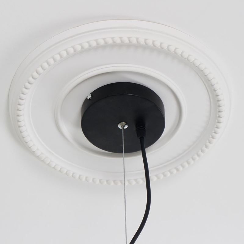 Lustre en fer moderne Suspension en fer simple