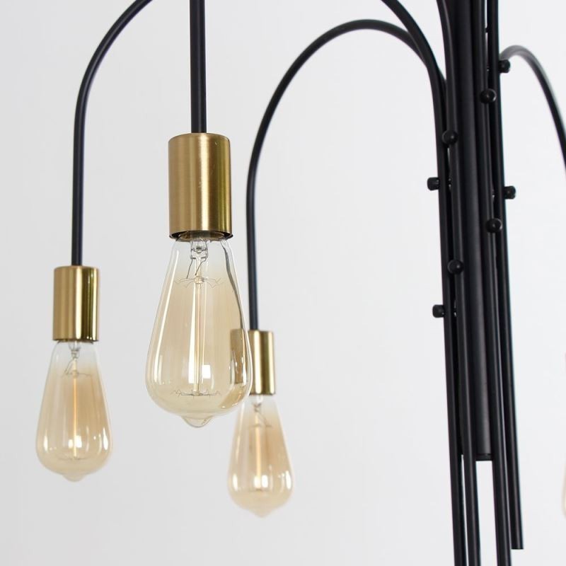 Lustre en fer moderne Suspension en fer simple