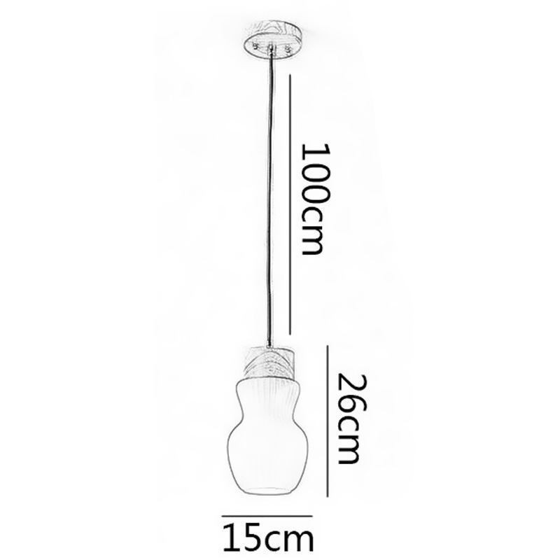 Suspension japonaise en bois et bouilloire en verre