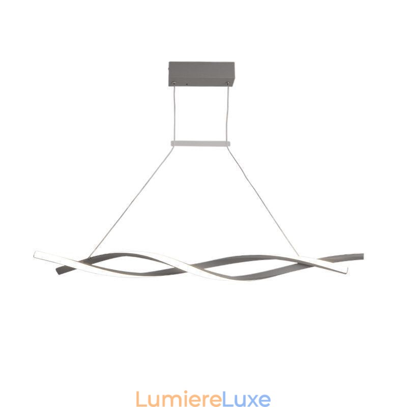 Lampe suspendue moderne Twist Design Lampe suspendue Salle à manger