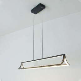Suspension livre moderne Éclairage suspendu Salon