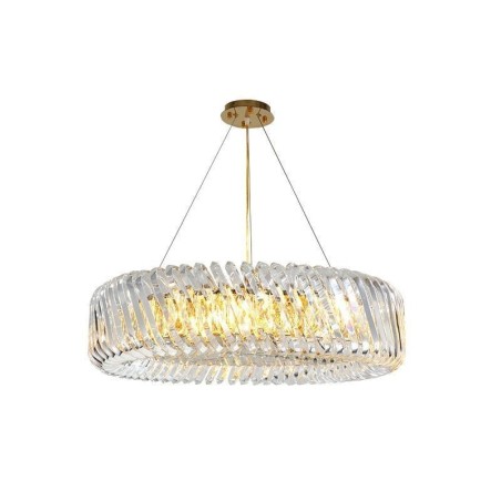 Lampe suspendue européenne ronde en verre Lampe suspendue européenne ronde en verre