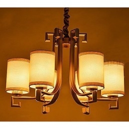 Lustre de style chinois en fer et cuivre imitation lampes à air
