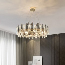 Lustre en verre de luxe de style européen