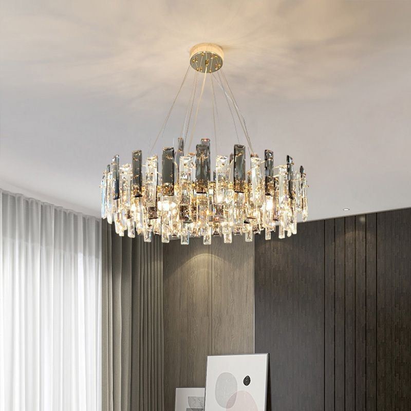 Lustre en verre de luxe de style européen