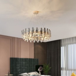 Lustre en verre de luxe de style européen