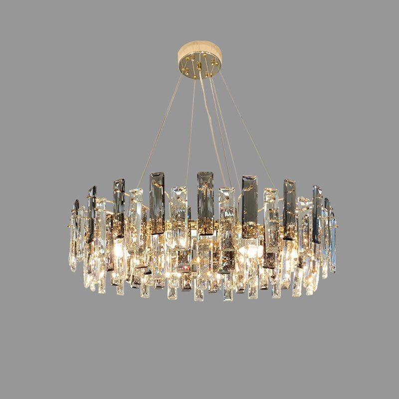Lustre en verre de luxe de style européen