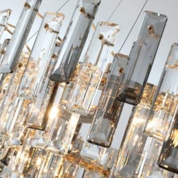 Lustre en verre de luxe de style européen