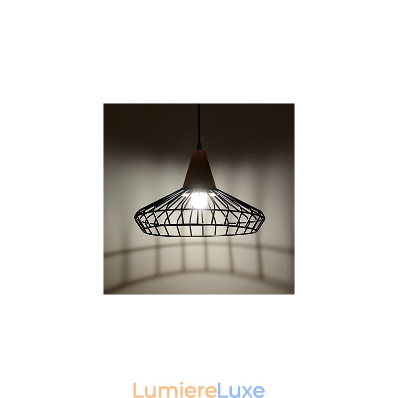 Lustre en métal peint contemporain moderne