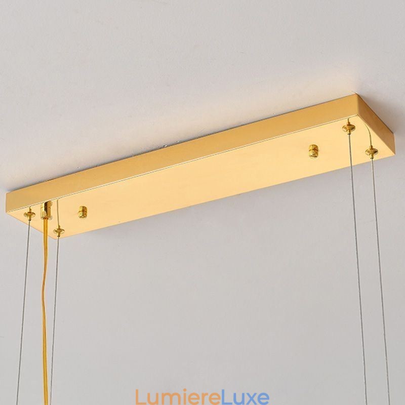 Suspension en forme de feuille d'érable, luminaire décoratif d'intérieur en verre