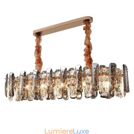 Luminaire suspendu moderne en verre Luminaire suspendu de luxe pour salle à manger Luminaire suspendu moderne en verre Luminaire suspendu de luxe pour salle à manger