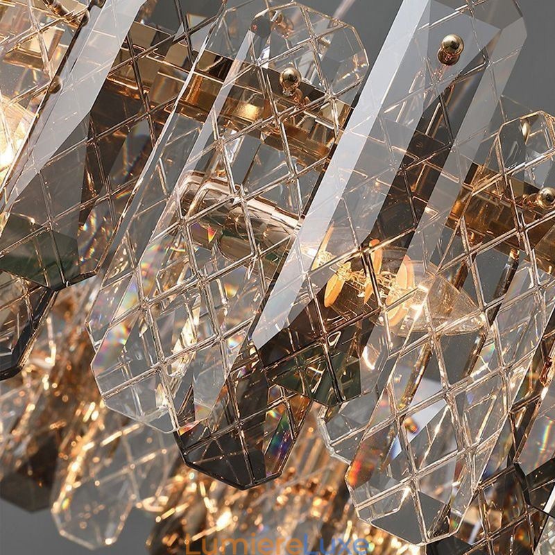 Luminaire suspendu moderne en verre Luminaire suspendu de luxe pour salle à manger