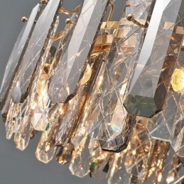 Lampe suspendue de luxe en verre européen
