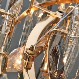 Lampe suspendue de luxe en verre européen