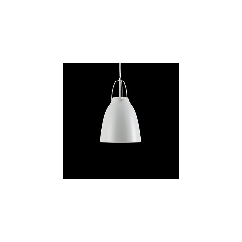 Suspension en métal contemporaine et contractée à 1 lumière