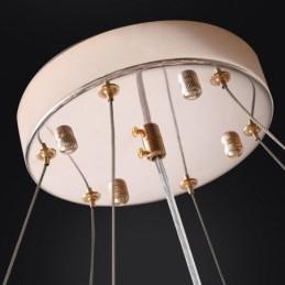 Suspension de luxe postmoderne Lampe suspendue minimaliste moderne